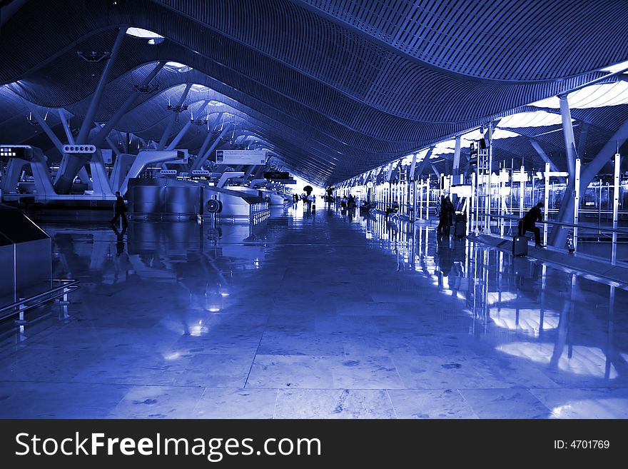 Airport, Madrid, Spain