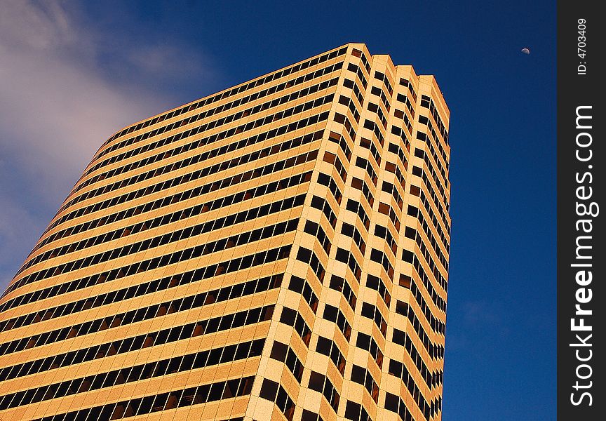 Modern Office Skyscraper Building in Downtown Oakland