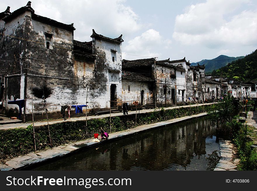 Ancient Villages in Southern Anhui province of China. Ancient Villages in Southern Anhui province of China.