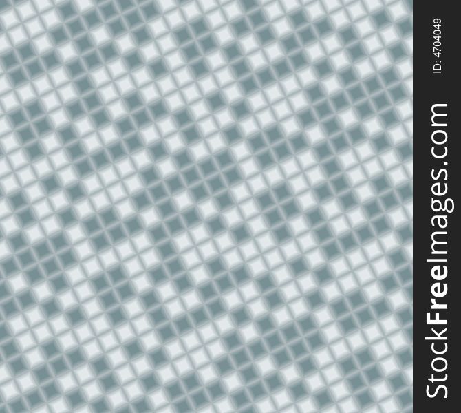 Blue 3d tiles - seamless vector pattern. Blue 3d tiles - seamless vector pattern
