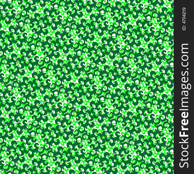 Seamless Green Pattern