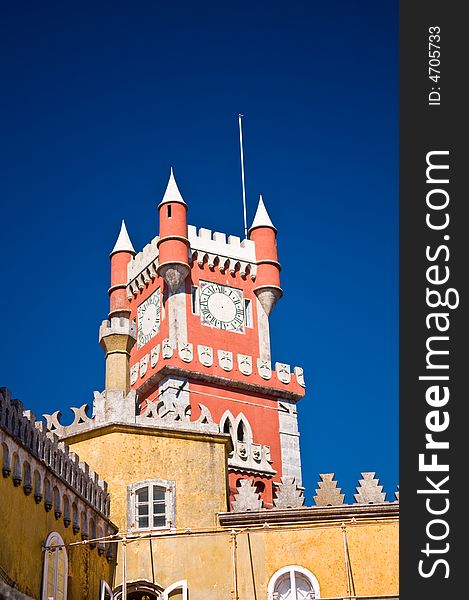 Palacio da Pena, Sintra, Portugal. Palacio da Pena, Sintra, Portugal