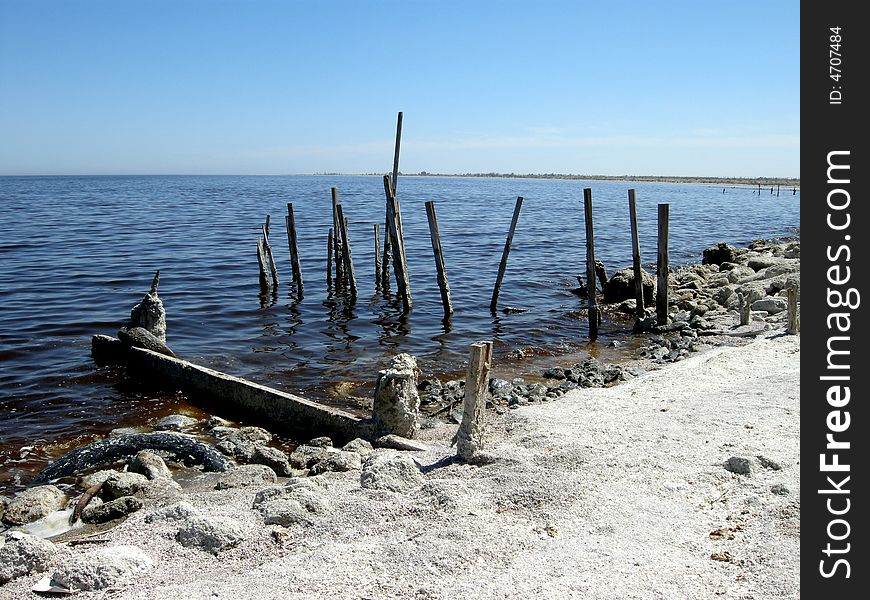 Salton sea in southern california