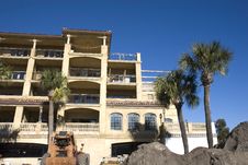 New Stucco Condo Construction Royalty Free Stock Photography New Stucco Condo Construction Royalty Free Stock Photography