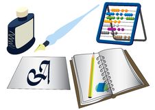 School Stuff Stock Image