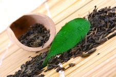 Green Tea Leaves Stock Image Green Tea Leaves Stock Image