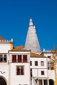 Palacio Nacional De Sintra Royalty Free Stock Image Palacio Nacional De Sintra Royalty Free Stock Image