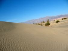 Sand Dunes, Death Valley, California Royalty Free Stock Photography Sand Dunes, Death Valley, California Royalty Free Stock Photography