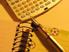 Notebook Pen And Pocket PC Royalty Free Stock Images Notebook Pen And Pocket PC Royalty Free Stock Images