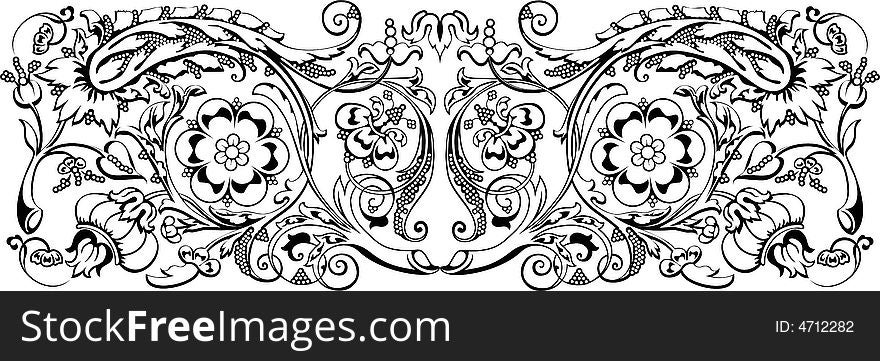 Background ornament Clip art optimized for  cutting on plotter. Background ornament Clip art optimized for  cutting on plotter