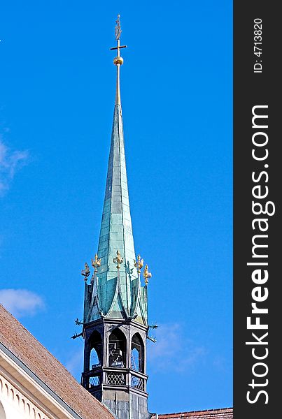 Old bell turret in Konstanz. Germany. Old bell turret in Konstanz. Germany