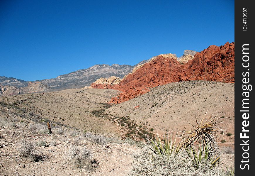 Red Rock Canyon Conservation Atra, Nevada. Red Rock Canyon Conservation Atra, Nevada