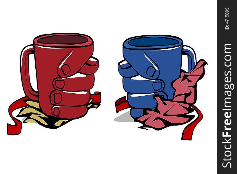 Two Mugs A Gift