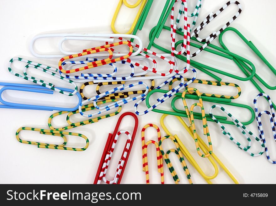 A collection of paper clips