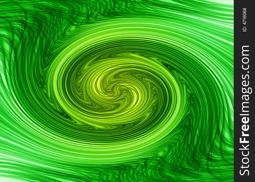 Abstract swirled backgroung in green colors. Abstract swirled backgroung in green colors
