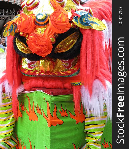 Chinese Lion Dancer