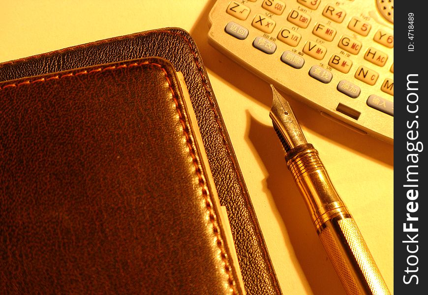 Notebook Pen And Pocket PC