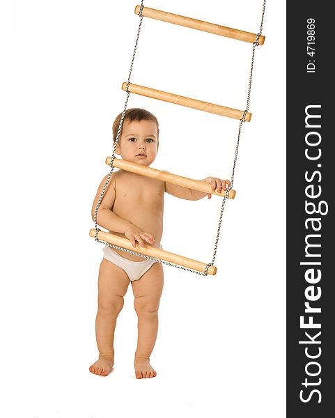 Boy With A Rope-ladder 2