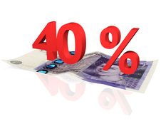 40  Percentage Stock Images