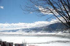 Shangri-La Winter Royalty Free Stock Images Shangri-La Winter Royalty Free Stock Images