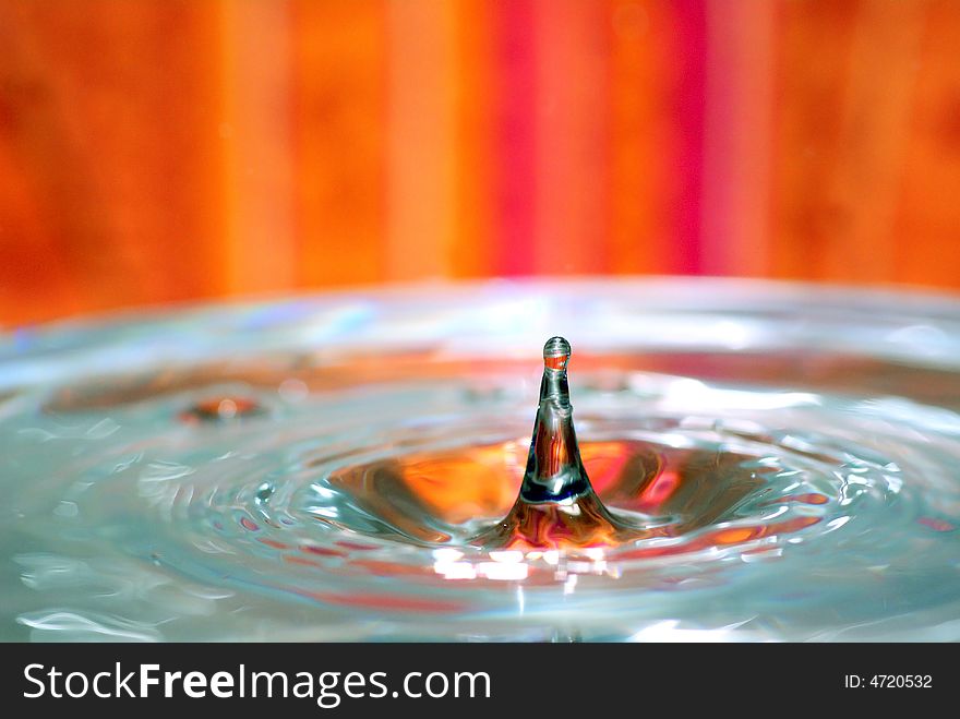 Abstract background of water splashing