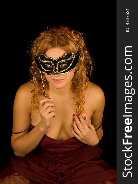 Girl With Mask