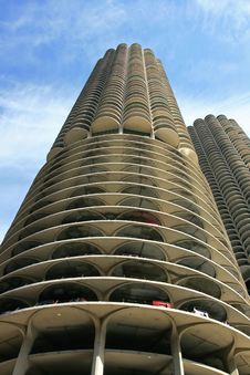 The High-rise Buildings In Chicago Royalty Free Stock Image The High-rise Buildings In Chicago Royalty Free Stock Image