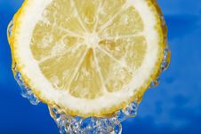 Refreshing Lemon Royalty Free Stock Photo Refreshing Lemon Royalty Free Stock Photo