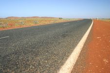 Australian Road Royalty Free Stock Photos
