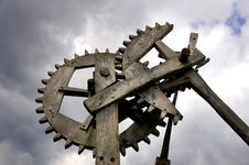 Old Gear Wheel Stock Images Old Gear Wheel Stock Images