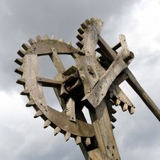 Old Gear Wheel Stock Photo Old Gear Wheel Stock Photo