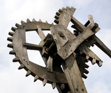 Old Gear Wheel Stock Photography Old Gear Wheel Stock Photography