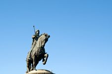 Statue Of King Joao I, Lisbon, Portugal Royalty Free Stock Photography Statue Of King Joao I, Lisbon, Portugal Royalty Free Stock Photography