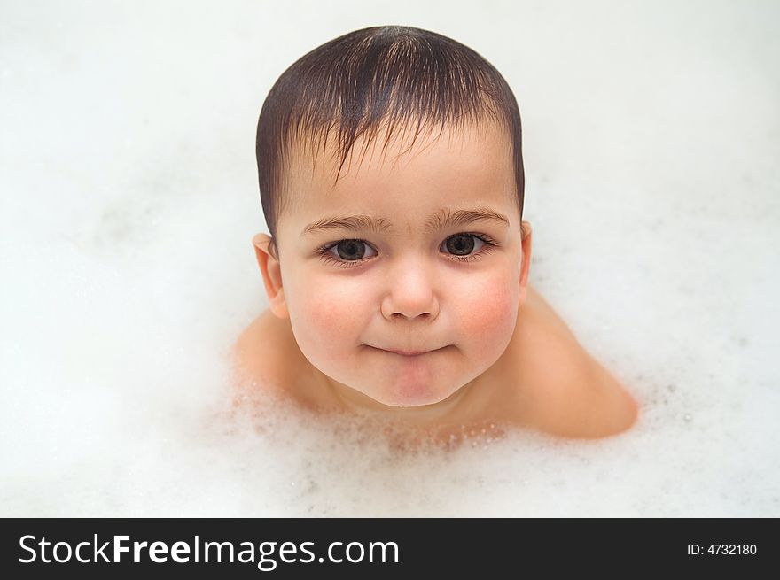 Bath Is Cool! (crafty Boy In Foam)