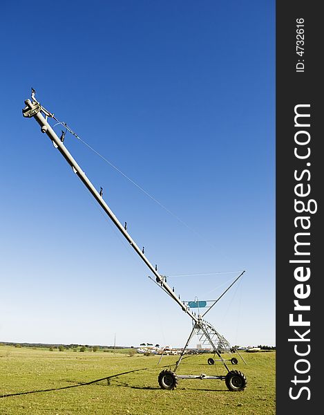 Resting irrigation pivot