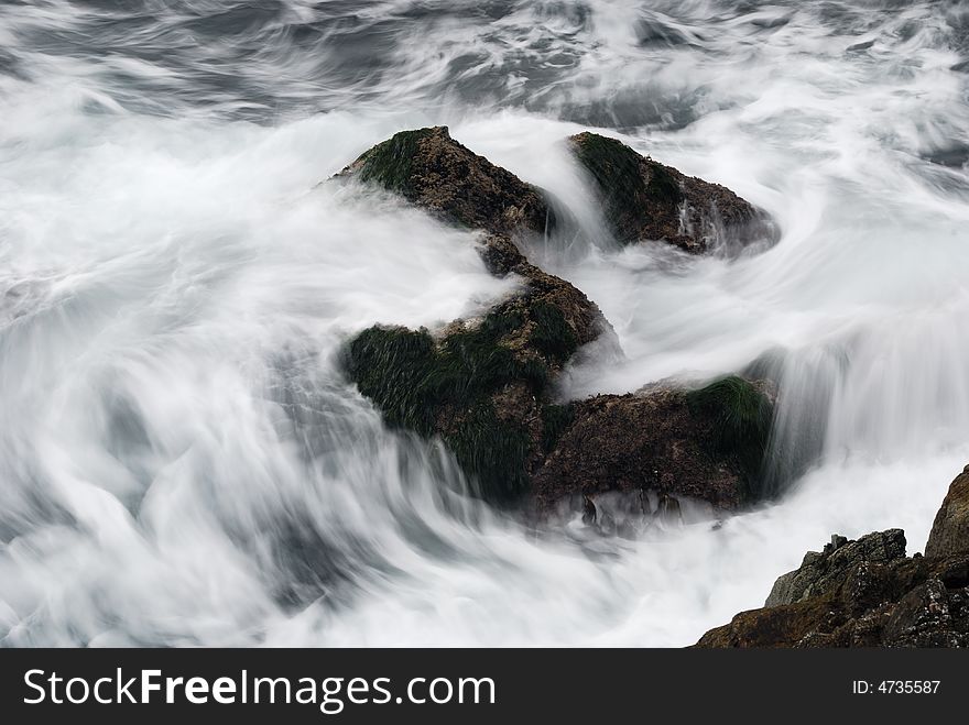 Water Splash at Big Sur. Water Splash at Big Sur