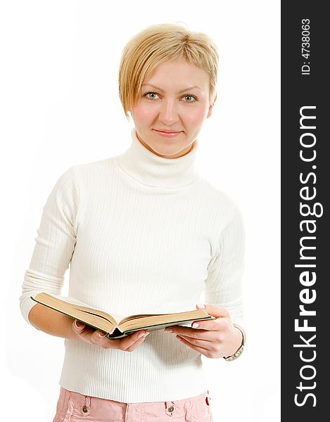 Woman With Book