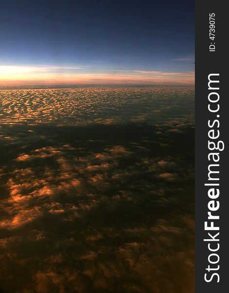 Clouds - View From Flight 100