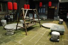 Old Courtyard Stock Photo Old Courtyard Stock Photo