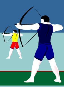 Archer Royalty Free Stock Photography Archer Royalty Free Stock Photography