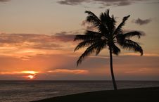 Sunset Over The Sea Stock Photography Sunset Over The Sea Stock Photography