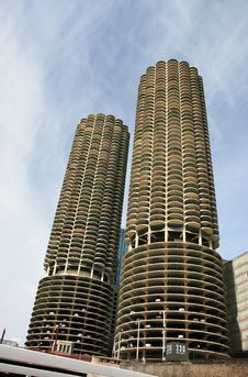 The High-rise Buildings In Chicago Stock Photos The High-rise Buildings In Chicago Stock Photos