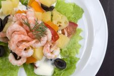 Prawn Salad. Stock Photography Prawn Salad. Stock Photography