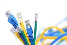 Eithernet Cables Royalty Free Stock Photos