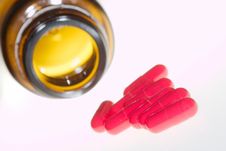 Purple Pills Royalty Free Stock Photography Purple Pills Royalty Free Stock Photography