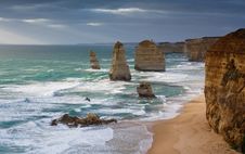 Twelve Apostles Royalty Free Stock Image Twelve Apostles Royalty Free Stock Image
