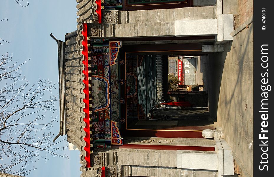 China has a long history of the ancient architecture