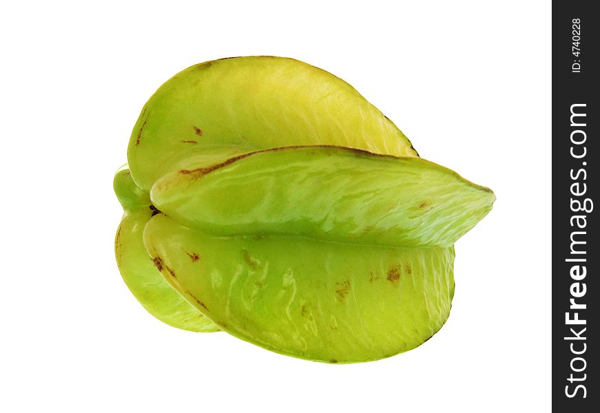 Averrhoa carambola. Exotic fruit.