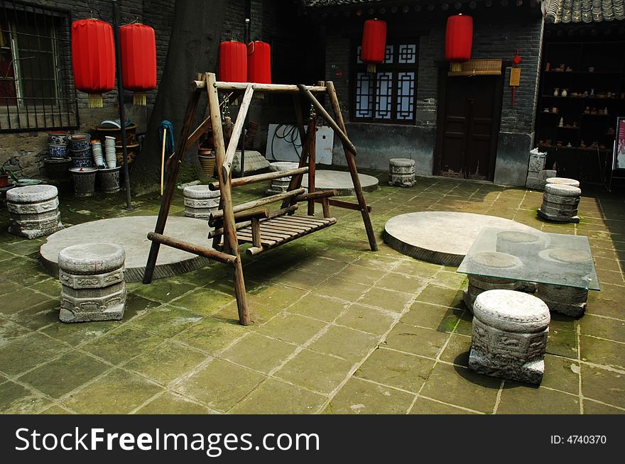 An old courtyard of Wei County of Hebei