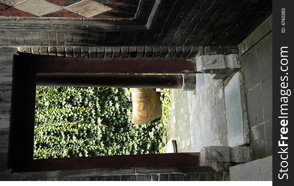 An old courtyard of Wei County of Hebei